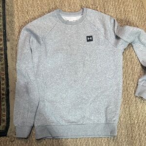 Under Armour Men's Light Gray Sweatshirt